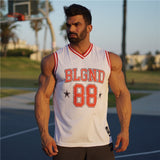 Sleeveless Basketball T shirt
