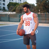 Sleeveless Basketball T shirt