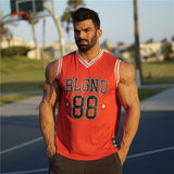 Sleeveless Basketball T shirt